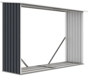 Tüzifa tároló G21 WOH 181 - 242 x 75 cm, antracit (63900514)