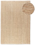 Natúr színű juta szőnyeg 80x150 cm Bouclé – Hanse Home