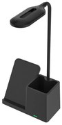 Rábalux CERIE 74232 érintőkapcsolós íróasztali lámpa telefontöltővel, 4W LED, 3000K-4000K-6500K, 200 lm