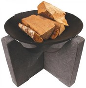 Stone tűzrakó tál gránit állvánnyal 60 cm