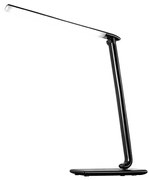 Solight WO37-B - LED Dimmelhető asztali lámpa USB konektor LED/12W/230V fekete