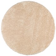 Aqua Liso világosbézs szőnyeg, ø 100 cm - Universal