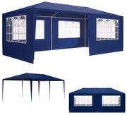 NEAPOL rendezvénysátor, 3x6m, kék Jurhan