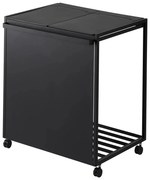 Fekete fém szelektív szemetes Tower – YAMAZAKI