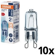 10 db-os készlet HALOPIN G9 sütőizzó 25W/230V 2700K - Osram