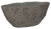 Pottery Pots Virágcserep Mt. Verita, szürke diorit, többféle méretben - Fazekas edények méret: XS - 44,5 x 18,5 x 16,5 cm