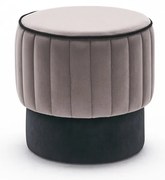 Rose Puf Grey zsámoly