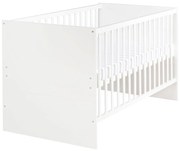 Fehér babaágy állítható magassággal 70x140 cm Anton – Roba