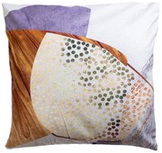 Dekoratív párnahuzat 45x45cm Jewell arany lila TiaHome