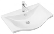 Sanovit ALBATROS - porcelán mosdókagyló - 64,5 x 46,5 cm