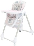 Baby Mix Infant gyerek etetőszék, rózsaszín