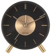 Ébresztőóra ø 11 cm Gold Disc – Karlsson