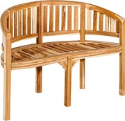 Teakfa kerti pad 2 személyes 120 cm