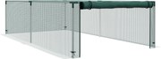 Outsunny Kertészeti Üvegház Paradicsom Növény Védő Hálós Roll-Up Ajtó HDPE, mérete 125L x 248W x 62.5H cm | Aosom