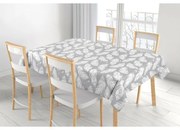 Bellatex Adéla madártoll abrosz szürke, 100 x 100 cm, 100 x 100 cm