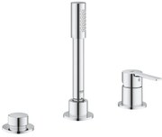 GROHE 19965001 - LINEARE háromlyukú kádcsaptelep, fényes króm