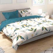 FLANEL mintájú ágyneműhuzat Homa PAMEDA SPRING 140x200 cm