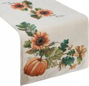 Gobelin futófelület 1220/NAT 40X100 cm asztalra vastag dekoratív boho