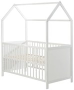 Fehér babaágy 70x140 cm – Roba