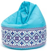 Babzsák Viper Folk Outdoor Tiahome - krém piros