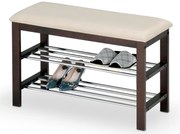 Cipőtároló Stonely (wenge + krém). 770268