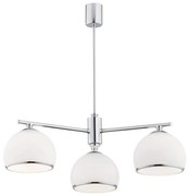 Argon 1487 - Csillár rúdon MARBELLA 3xE27/15W/230V fényes króm