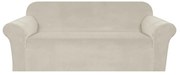Rugalmas huzat 2 személyes kanapéra VELTO Termék színe: Krém