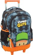 Stumble Guys Hat prémium gurulós iskolatáska, táska 42 cm