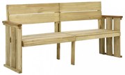 impregnált fenyőfa kerti pad 172 cm