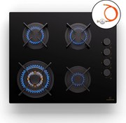 Klarstein Goldflame 4, gáz főzőlap, 4 égő