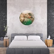 PIPPER. Textil kör alakú falmatrica "Cinque Terre – Olaszország" Méret: 60cm