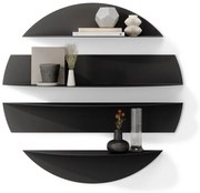 Fekete fém polc készlet 4 db-os 76 cm Solis – Umbra