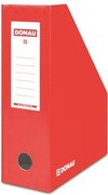 Iratpapucs, karton, 100 mm, DONAU, piros (D7648P)