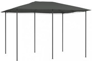 antracitszürke pavilon 3 x 4 x 2,6 m 160 g/m²