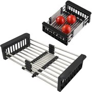 Teleszkópos Csöpögtető mosogatóhoz fekete