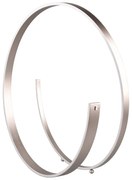 Szürke LED állólámpa hangvezérléssel-mobil alkalmazás vezérléssel, fém búrával (magasság 75 cm) Cinardi – CINQUE