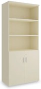 SimpleOffice magas szekrény 80 x 40 x 180 cm, nyír