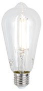 E27 Dimmelhető LED Izzó ST64 Átlátszó 7W 806lm 2700-6500K