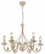 Csillár láncon DONATO 6xE14/40W/230V