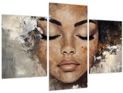 Kép - Női portré (90x60 cm)