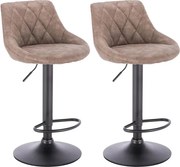 2x Bárszék Hawaj CL-3235 Taupe (szürkésbarna)