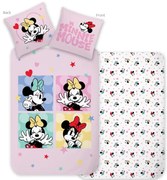 Disney Minnie Love & Laughter ágyneműhuzat 140×200cm, 70×90 cm