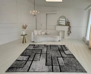Nora 6035 szürke modern szőnyeg 160x230 cm