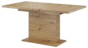 Bővíthető étkezőasztal STRAP artisan tölgy