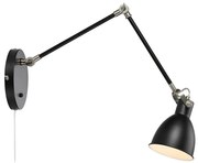 Markslöjd 108250 - Fali lámpa HOUSE 1xE14/40W/230V fekete