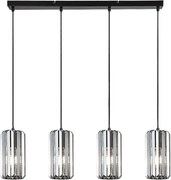 Rabalux 72256 - Csillár zsinóron VENESS 4xE27/40W/230V