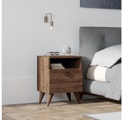 Éjjeli szekrényke BARLO 50x40 cm barna