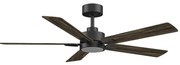 Aigostar B.V. Aigostar-LED Dimmelhető mennyezeti ventilátor LED/20W/230V 2700-6500K 132cm+ távirányító barna AI1567
