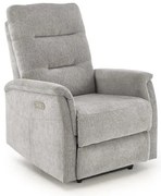 JAMAL elektromos relax fotel szürke