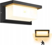 Kültéri fali lámpa Led 18W Mozgásérzékelő homlokzati fali lámpa